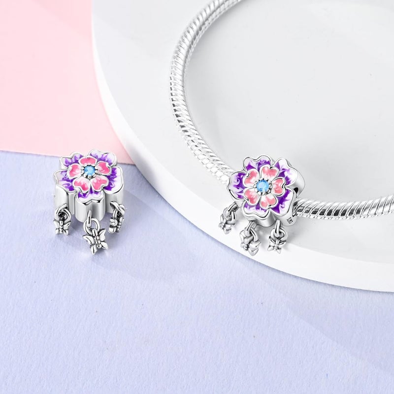 Hapour Store 925 Sterling Silver Charms for Bracelets Necklace European Jewelry Pendant Beads Charm for Women Mom - Image 2